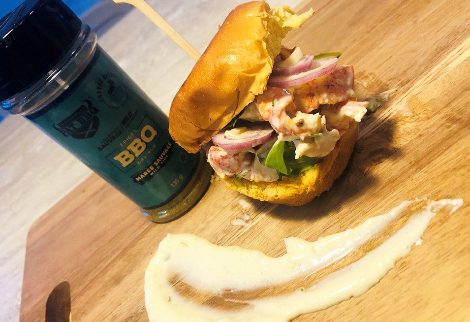 BURGER DE HOMARD STYLE GUÉDILLE