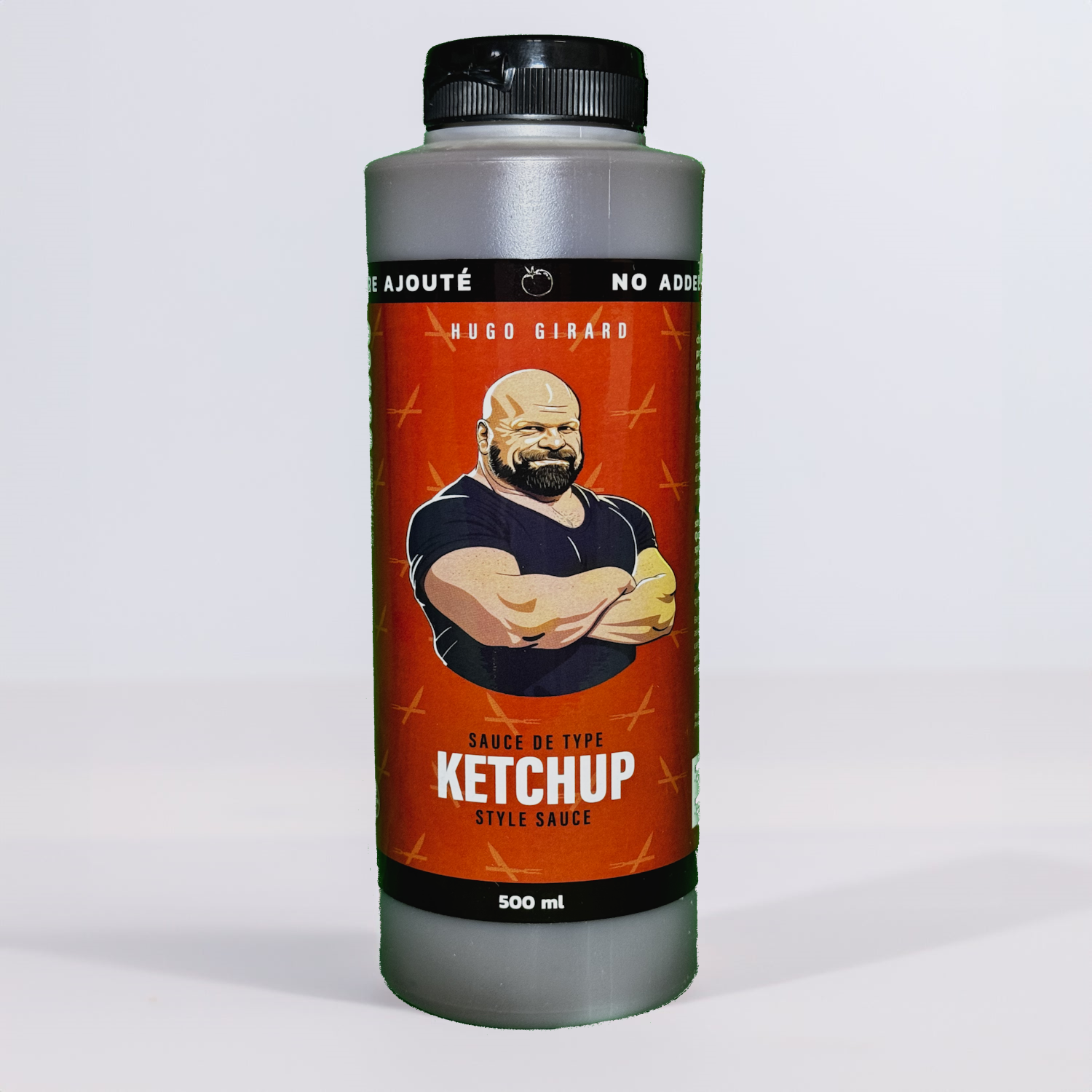 KETCHUP (SANS SUCRE AJOUTÉ) HUGO GIRARD 500ML