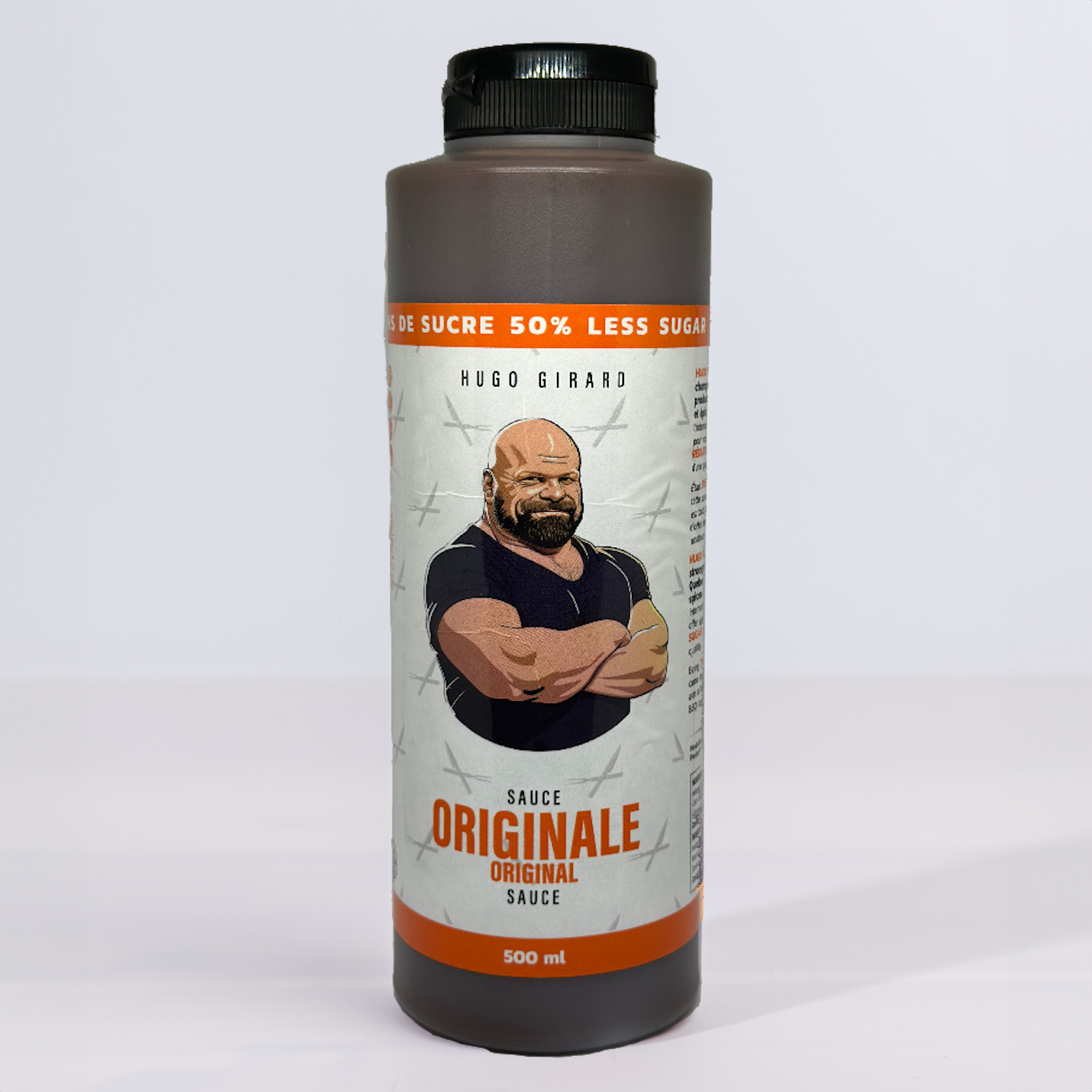 Sauce Originale - 50% de sucre Hugo Girard 500ml