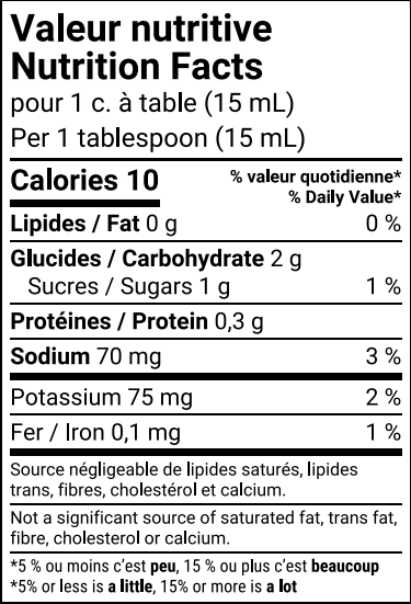 KETCHUP (SANS SUCRE AJOUTÉ) HUGO GIRARD 500ML