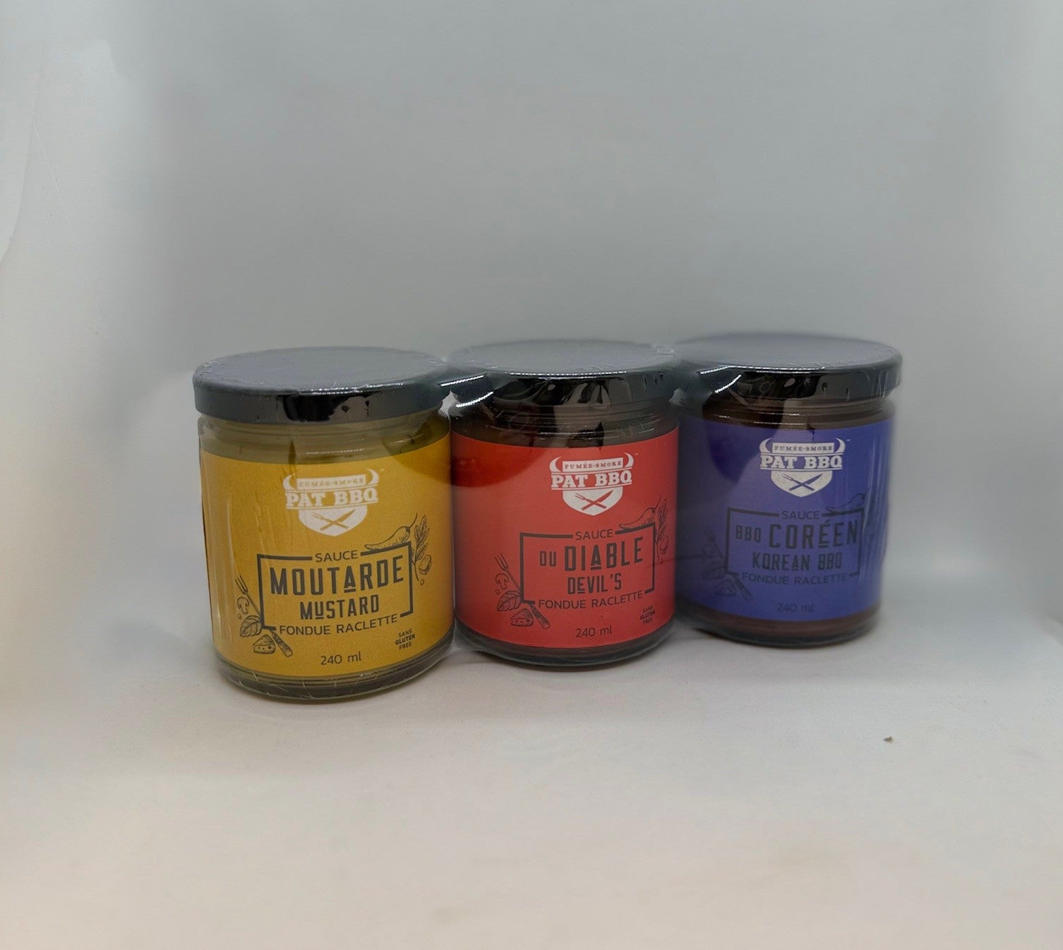 Boite cadeau 3 sauces fondues