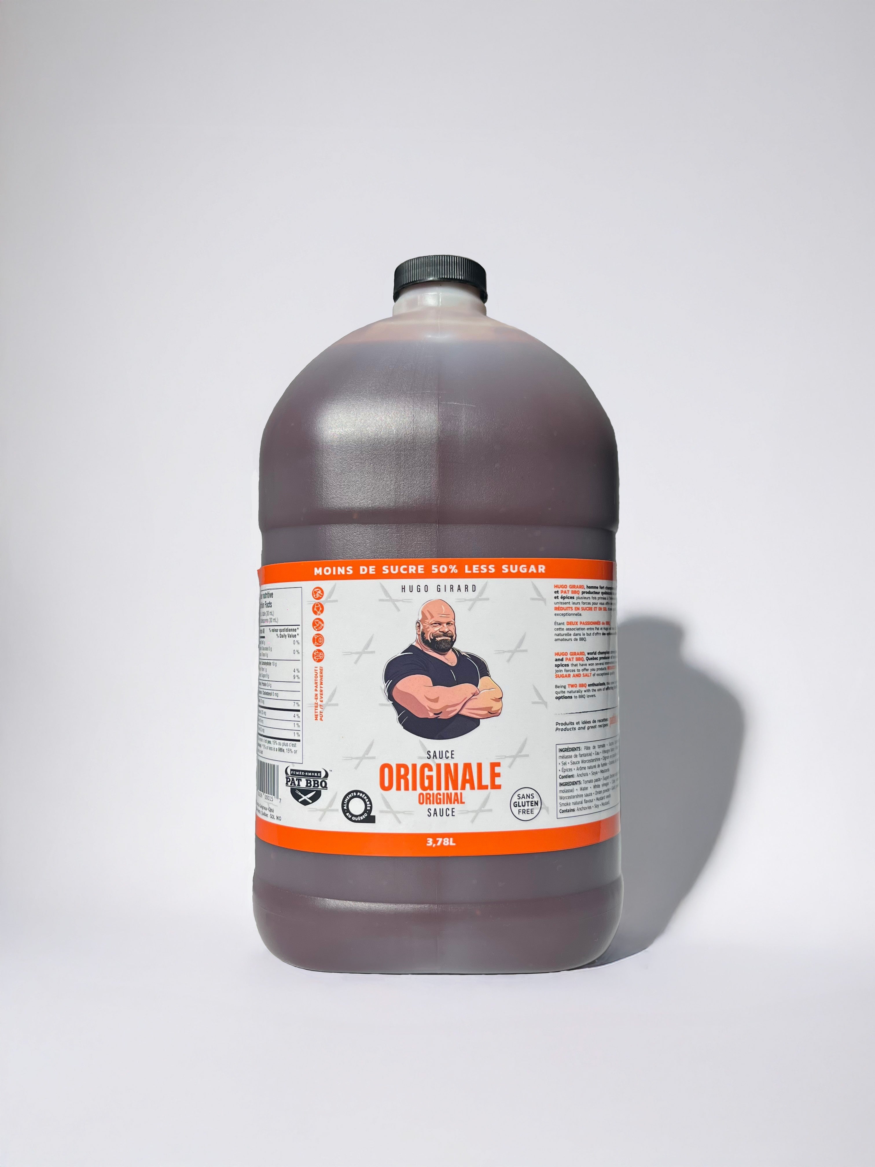 Sauce Originale - 50% de sucre Hugo Girard 3.78L