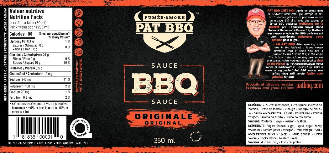 #0003# Sauce BBQ Originale350 ml